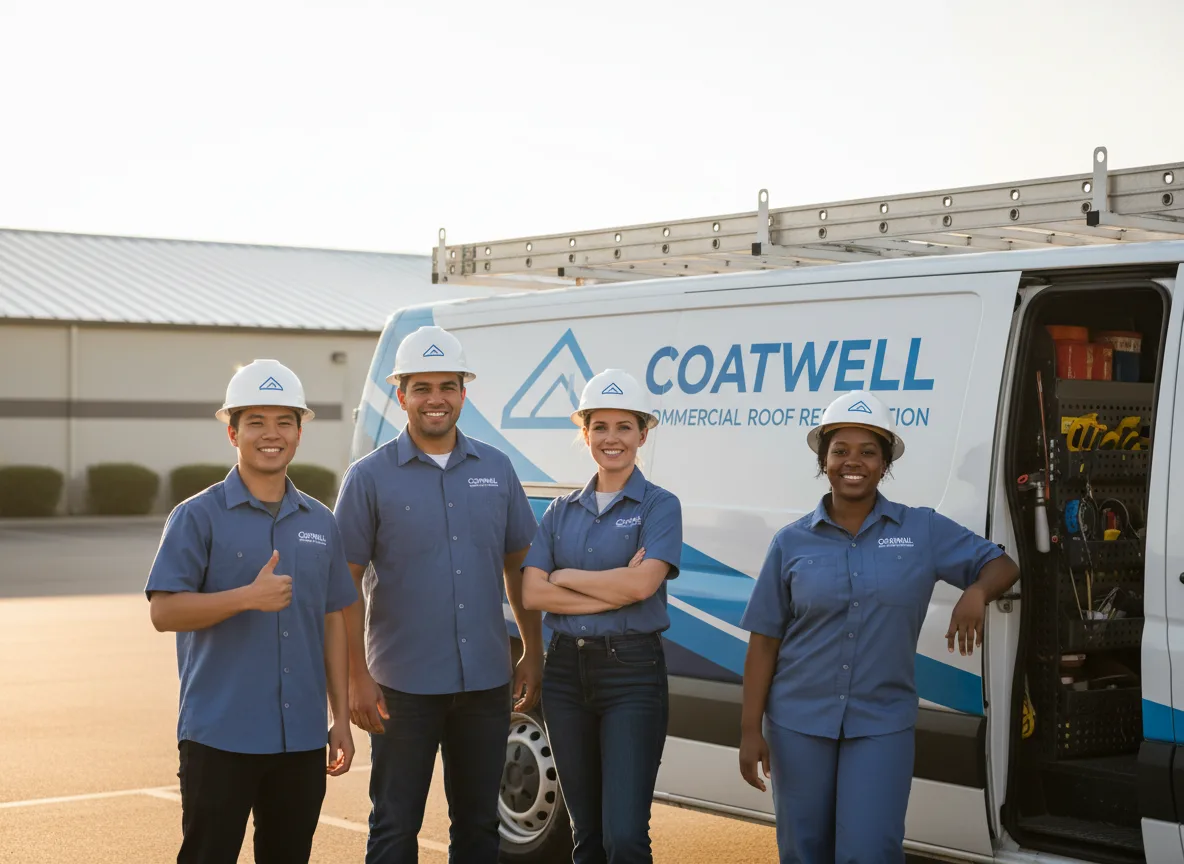 Commercial roof coating company in Cook, NE